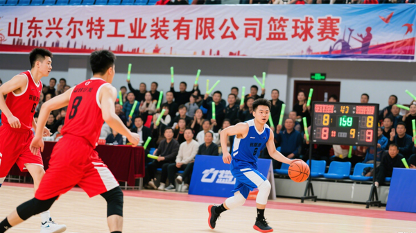 兴尔特篮球比赛赛场